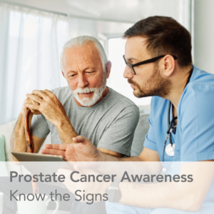 prostate cancer awareness know the signs